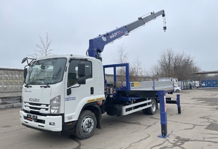 ISUZU FSR34-ULN (12т) С КМУ DONGYANG SS1414 (7т) БОРТ 6,0×2,55×0,6м